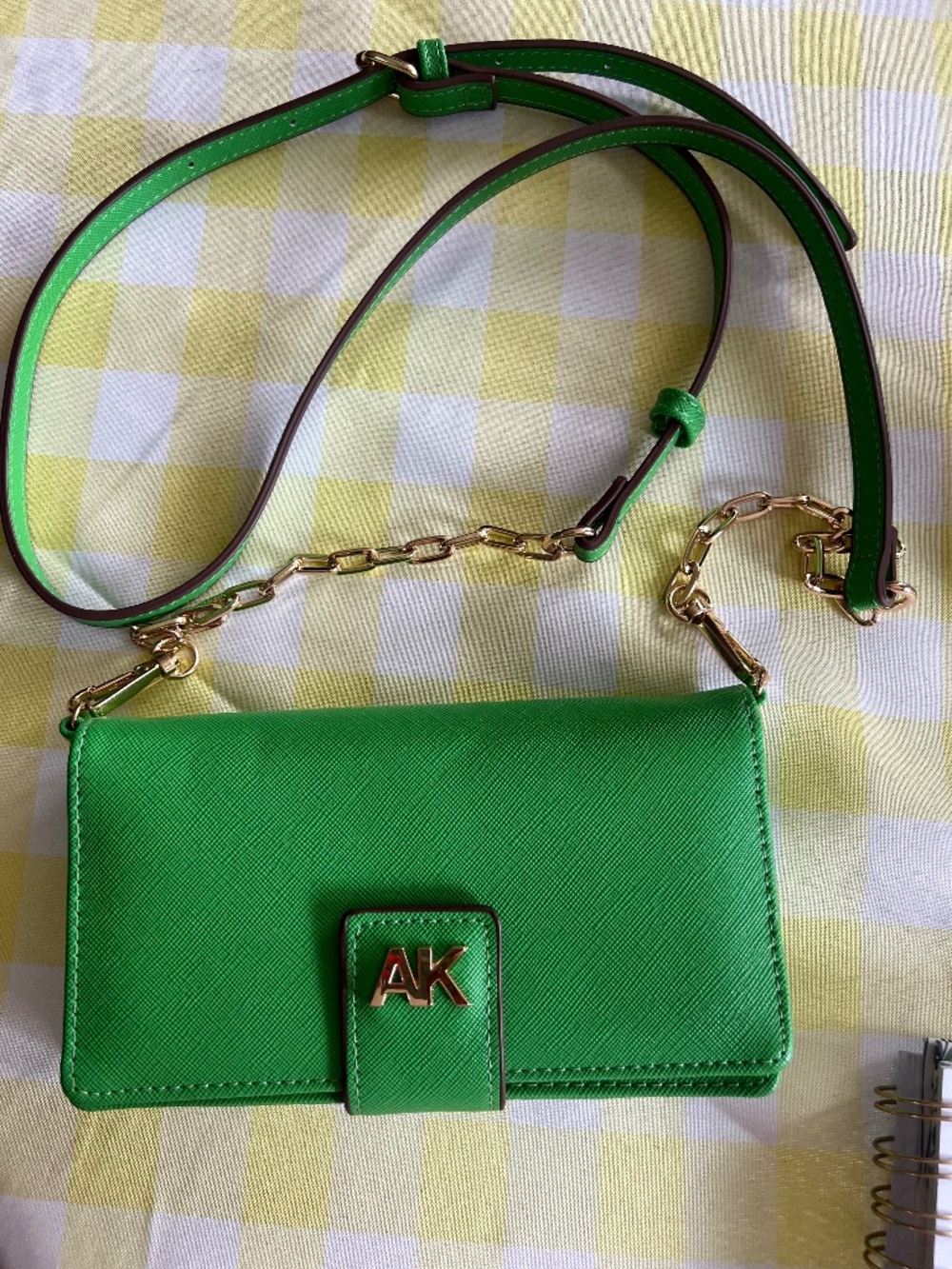 Ann Klien Green Crossbody